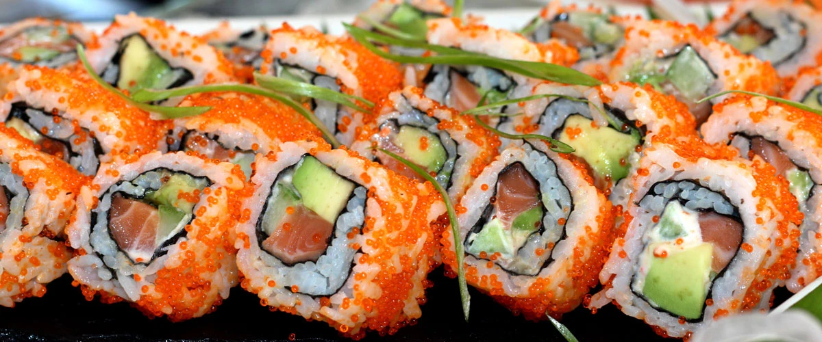 Gebackenes Sushi
